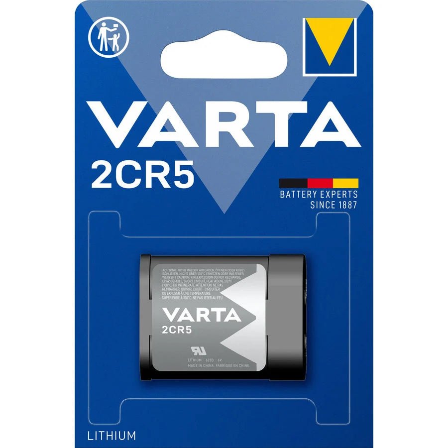 ๐ Varta 2CR5 6V Lithium blister 1 - Dutch|Thrift