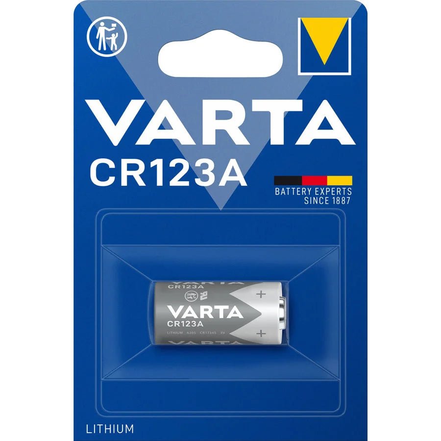 ๐ Varta CR123 3V Lithium Battery - Dutch|Thrift