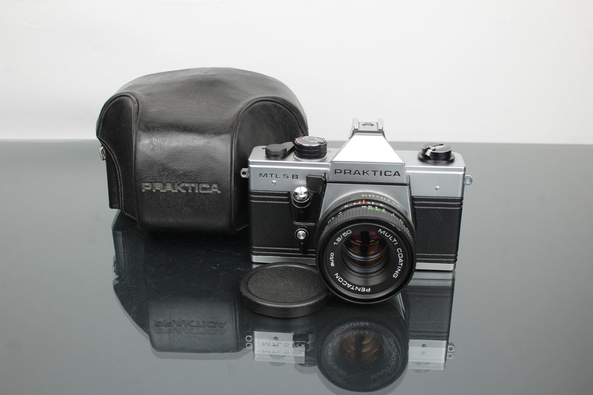 Praktika MLT 5 B + Pentacon auto 1.8/50 lens (M42 mount)