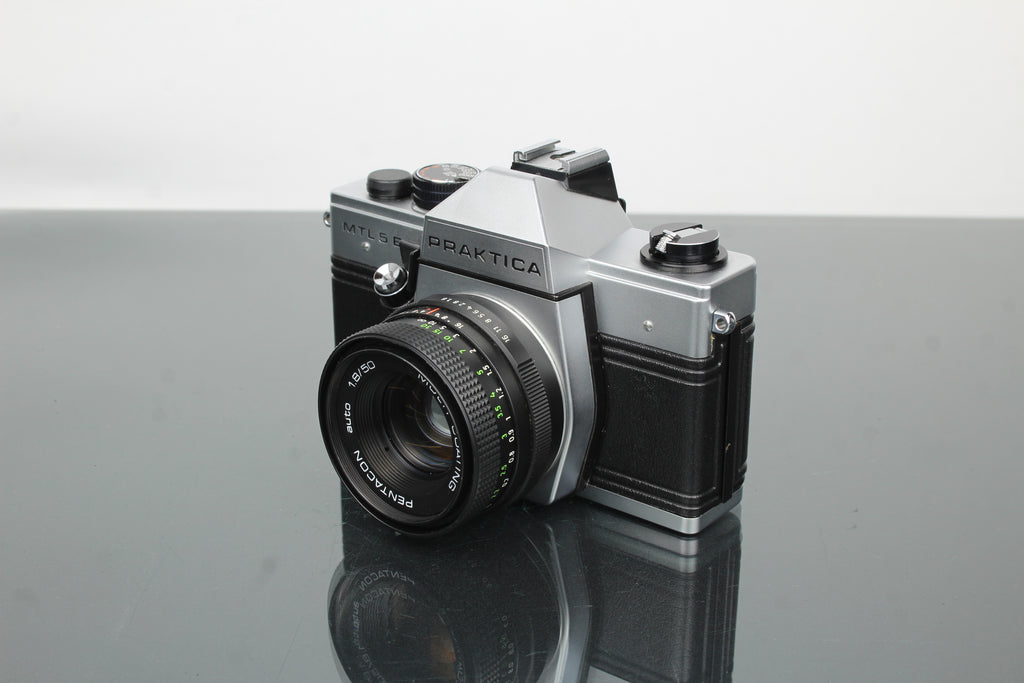 Praktika MLT 5 B + Pentacon auto 1.8/50 lens (M42 mount)