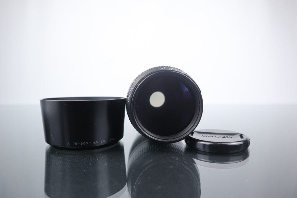 Minolta AF Zoom Macro Lens | 75 - 300 mm 1:4.5 - 5.6 | Sony A - Mount - Dutch|Thrift